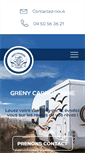 Mobile Screenshot of camping-car-greny.fr